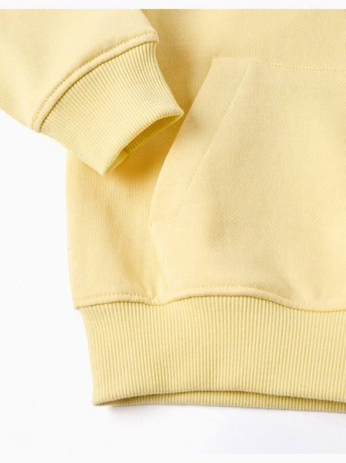 Sudadera de algodón con capucha y bolsillo canguro - Kiabi Sudadera de algodón con capucha y bolsillo canguro - Kiabi
