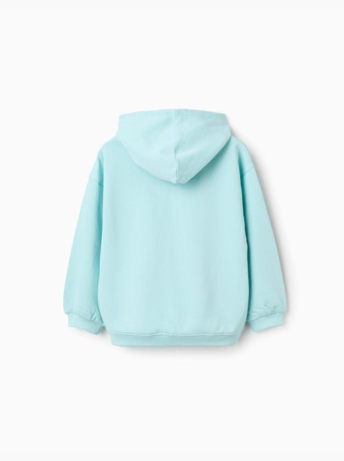 Sudadera de algodón con capucha y estampado Stitch - Kiabi