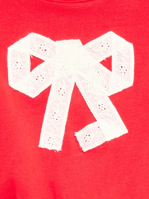 Sudadera de algodón con diseño en la parte delantera - Kiabi