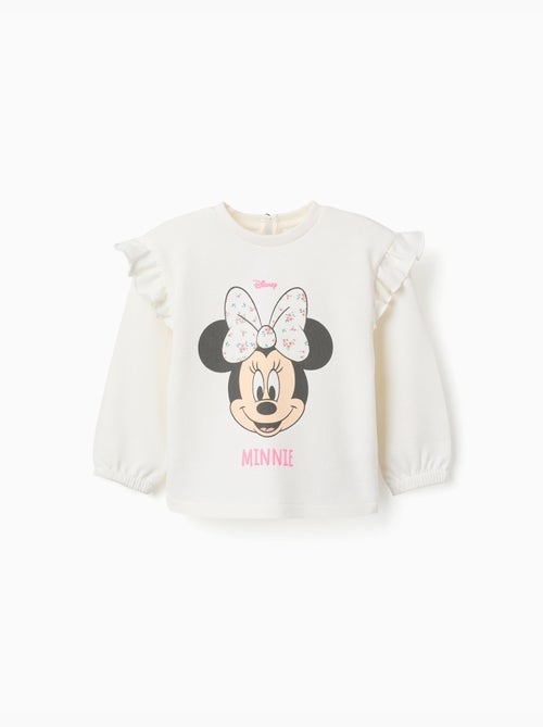 Sudadera de algodón con estampado de Minnie - Kiabi Sudadera de algodón con estampado de Minnie - Kiabi