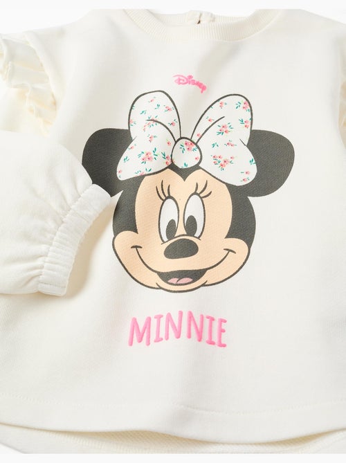 Sudadera de algodón con estampado de Minnie - Kiabi Sudadera de algodón con estampado de Minnie - Kiabi
