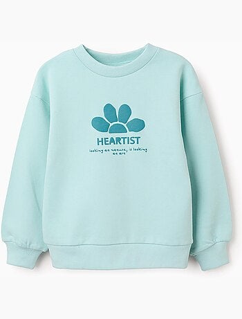 Sudadera de algodón con estampado Heartist