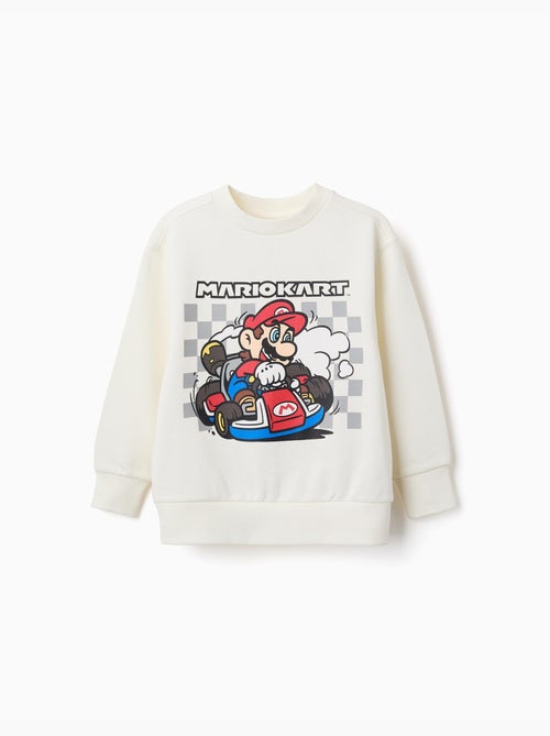 Sudadera de algodón con estampado Mario Kart - Kiabi Sudadera de algodón con estampado Mario Kart - Kiabi