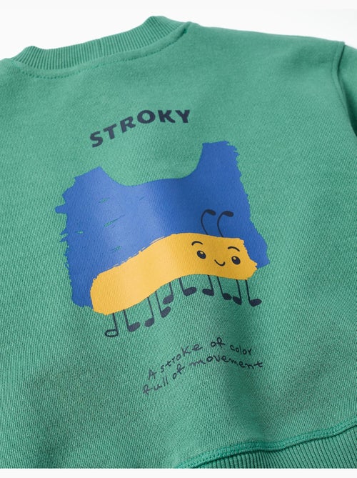 Sudadera de algodón con estampado Stroky - Kiabi