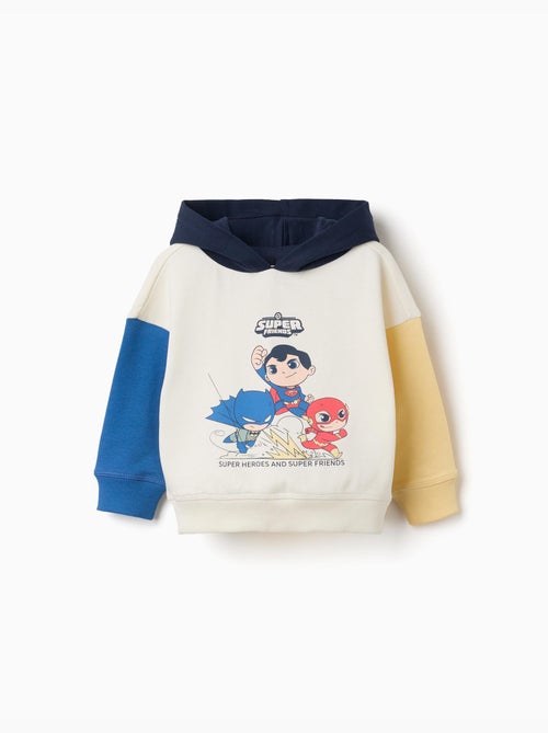 Sudadera de algodón con estampado Super Friends - Kiabi Sudadera de algodón con estampado Super Friends - Kiabi