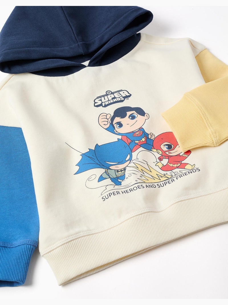 Sudadera de algodón con estampado Super Friends Blanco - Kiabi