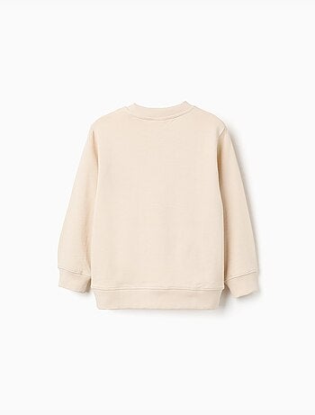 Sudadera de algodón con estampado Work of Art