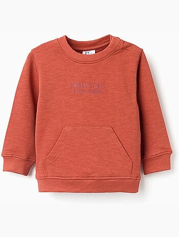 Sudadera de algodón con estampado Work of Art