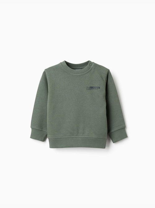 Sudadera de algodón con estampado ZY - Kiabi