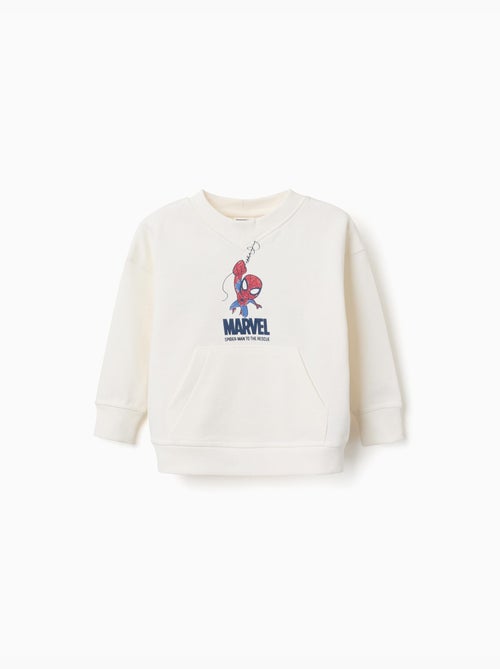 Sudadera de algodón con estampados de Spider-Man - Kiabi Sudadera de algodón con estampados de Spider-Man - Kiabi