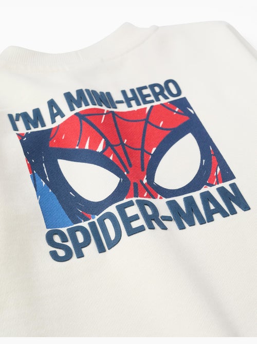 Sudadera de algodón con estampados de Spider-Man - Kiabi Sudadera de algodón con estampados de Spider-Man - Kiabi