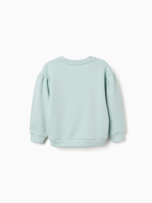 Sudadera de algodón con M bordada - Kiabi