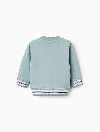 Sudadera de algodón con N en relieve