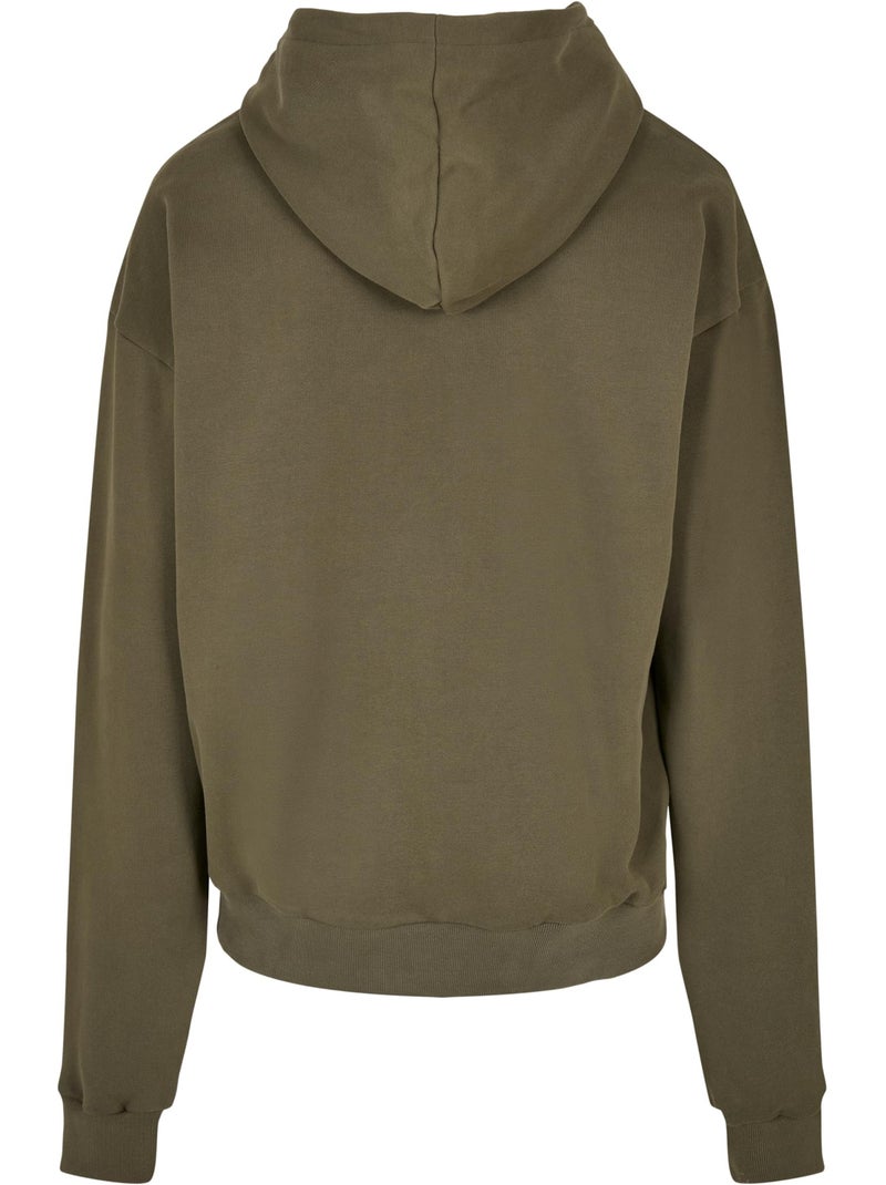 Sudadera de algodón para hombre - build your brand Caqui - Kiabi