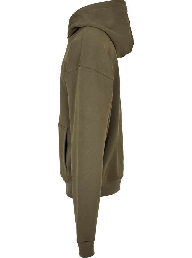Sudadera de algodón para hombre - build your brand Caqui - Kiabi