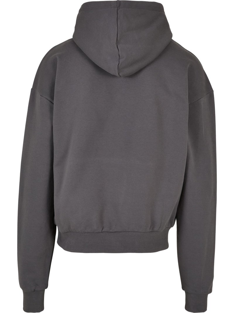 Sudadera de algodón para hombre - build your brand Gris gris antracita - Kiabi