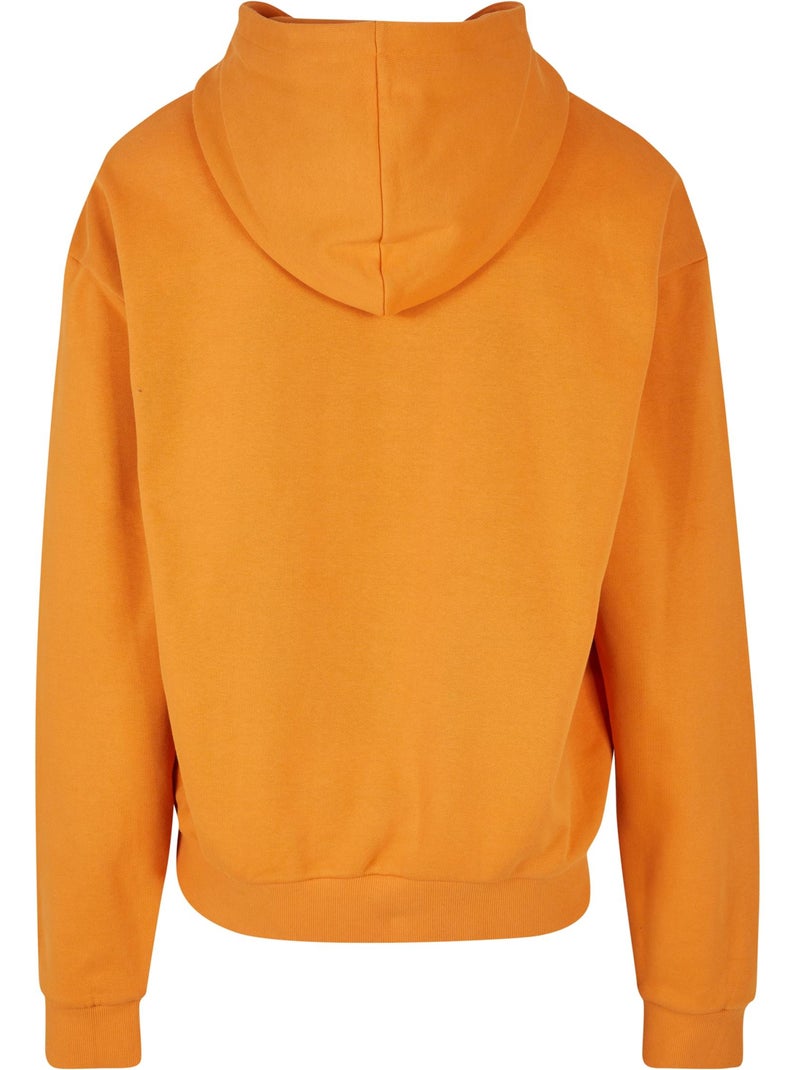 Sudadera de algodón para hombre - build your brand Naranja - Kiabi