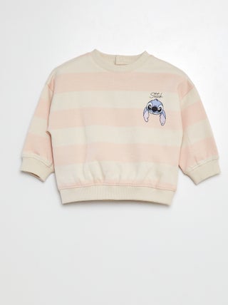 Sudadera de algodón 'Stitch'