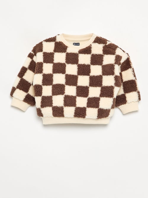 Sudadera de borreguito - Kiabi Sudadera de borreguito - Kiabi