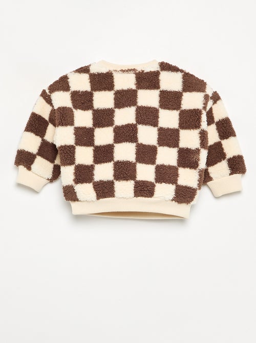 Sudadera de borreguito - Kiabi Sudadera de borreguito - Kiabi