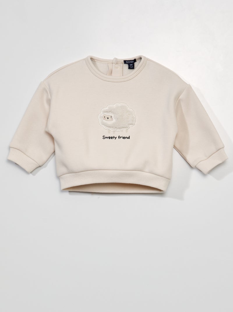 Sudadera de chándal - Siempre más suavidad ROSA - Kiabi