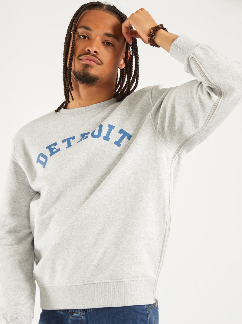 Sudadera de chándal - So Easy GRIS - Kiabi