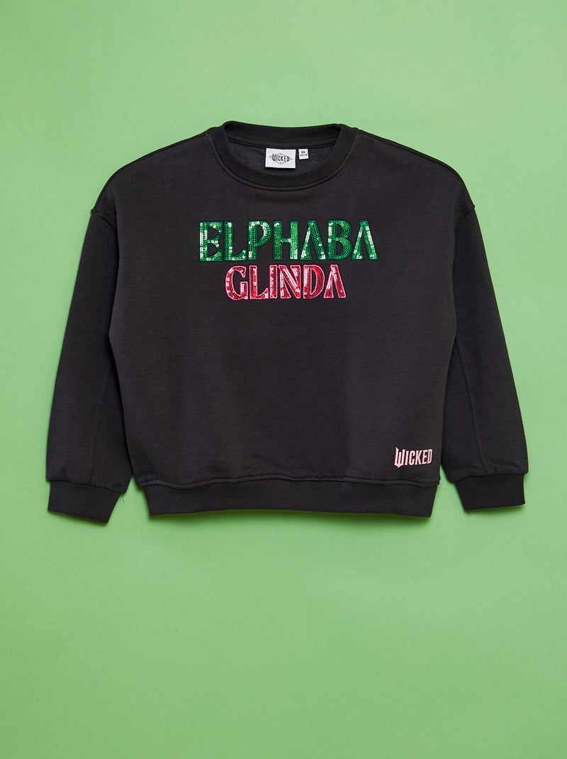 Sudadera de chándal - Wicked NEGRO - Kiabi