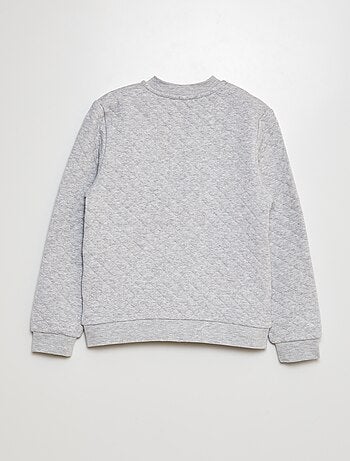 Sudadera de chándal acolchada con cremallera