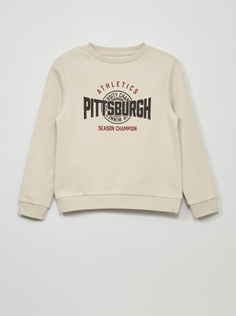 Sudadera de chándal BEIGE - Kiabi