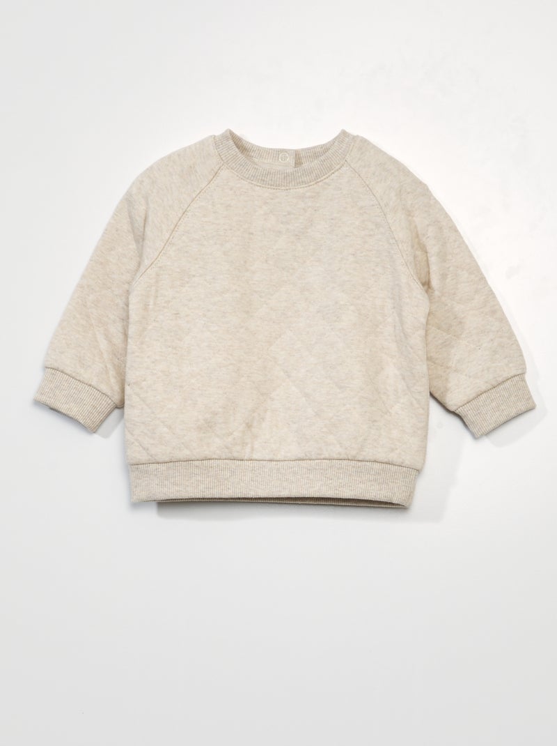 Sudadera de chándal BEIGE - Kiabi