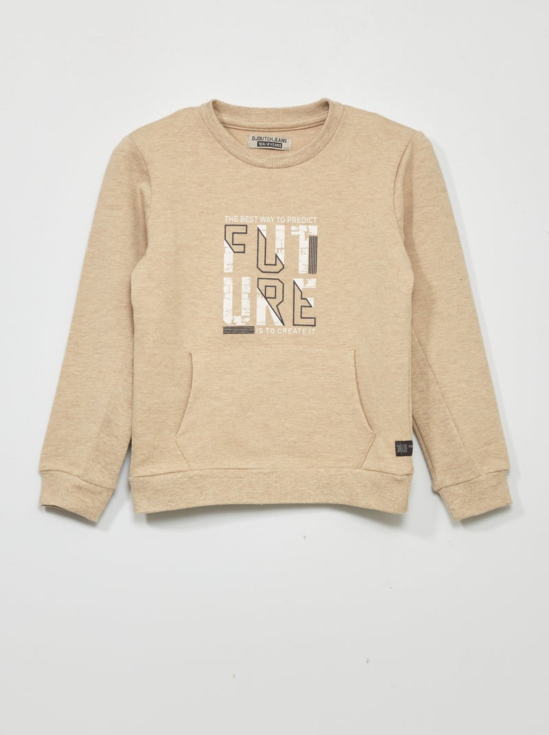 Sudadera de chándal BEIGE - Kiabi