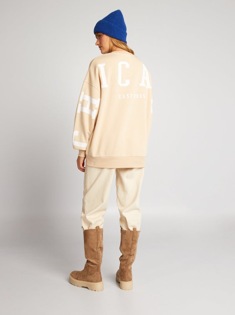 Sudadera de chándal BEIGE - Kiabi