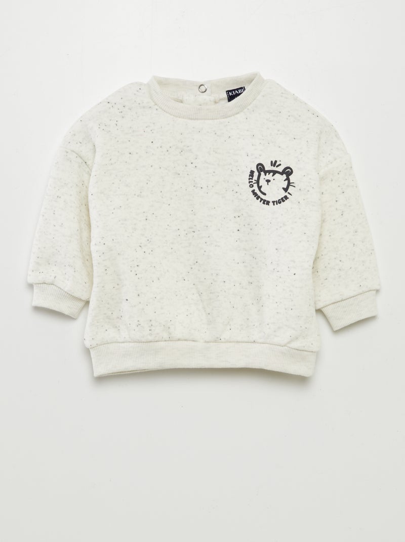 Sudadera de chándal BEIGE - Kiabi