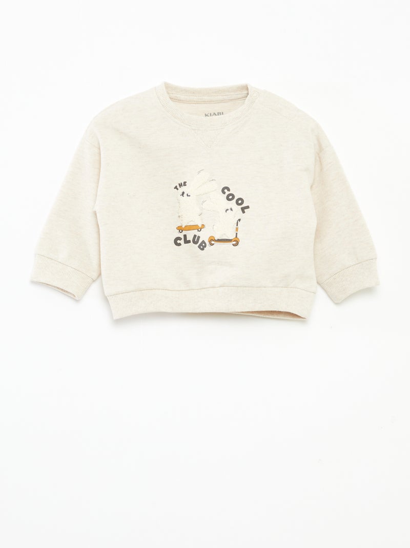 Sudadera de chándal Beige - Kiabi