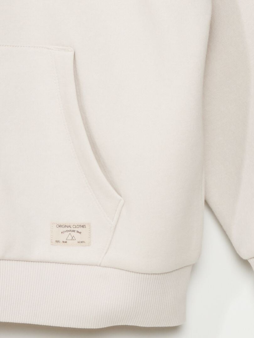 Sudadera de chándal BLANCO - Kiabi