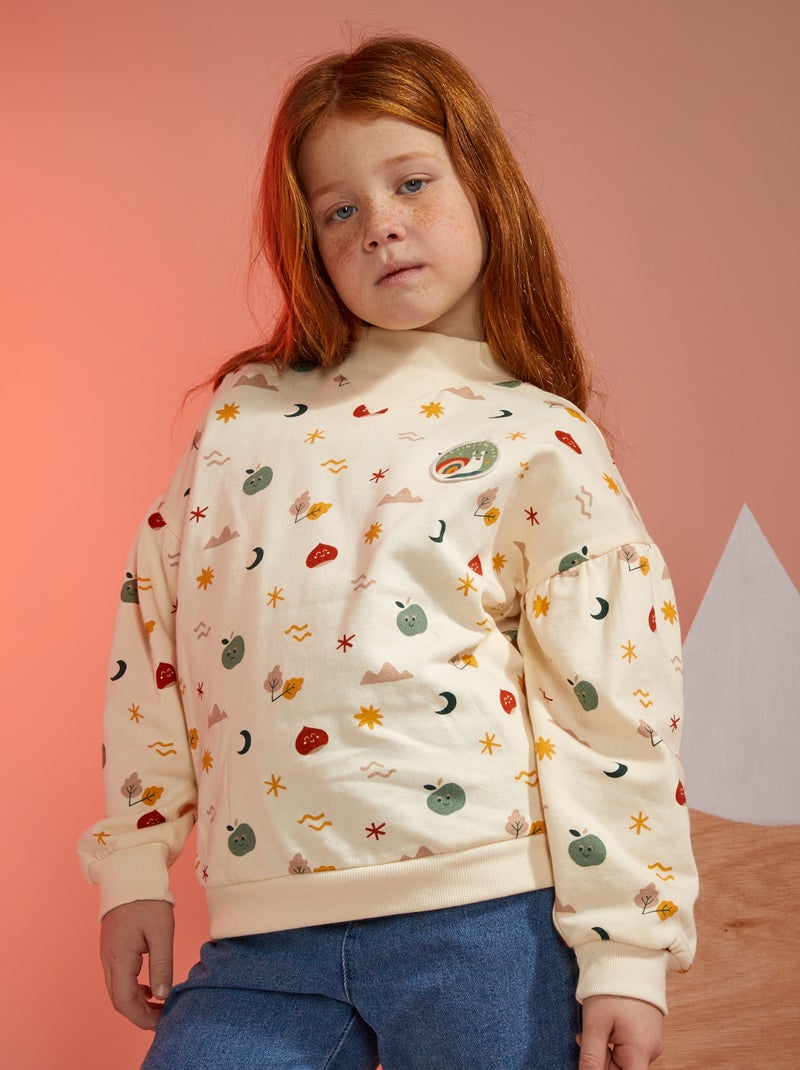 Sudadera de chándal BLANCO - Kiabi