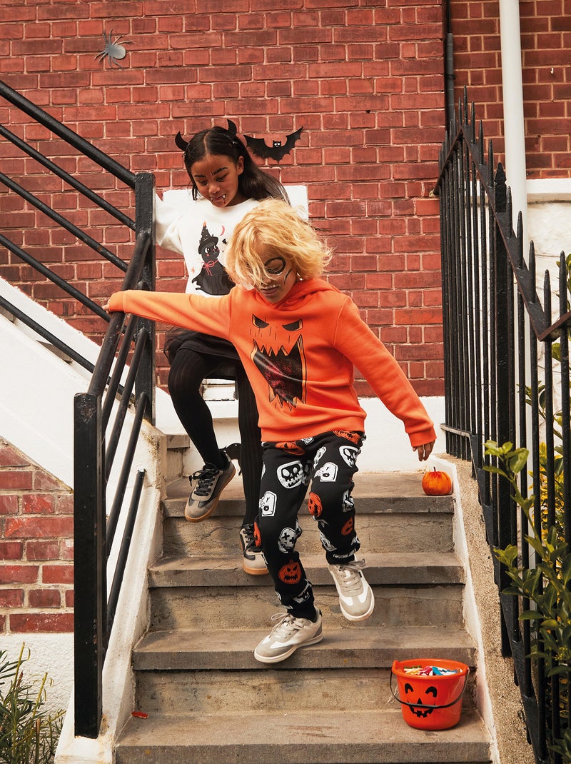 Sudadera de chándal 'calabaza' - Halloween NARANJA - Kiabi