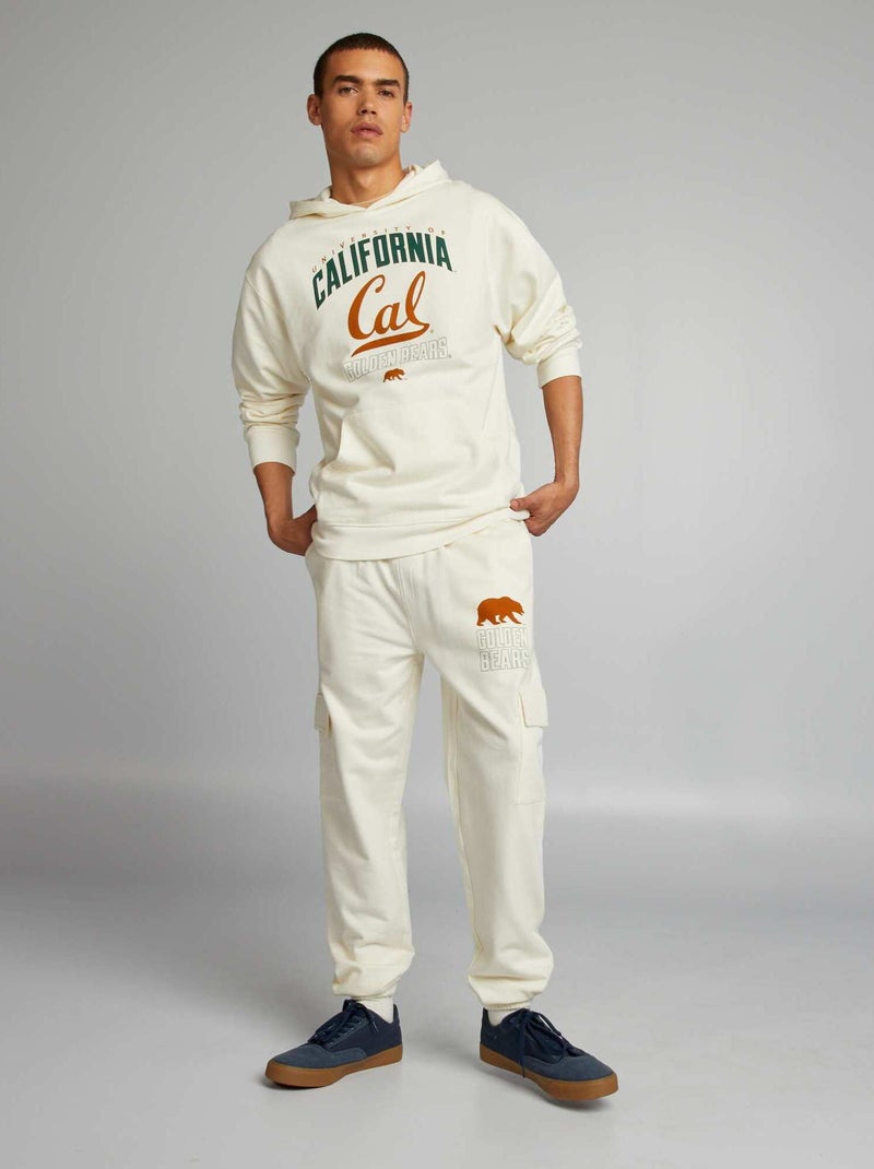 Sudadera de chándal 'California' BLANCO - Kiabi
