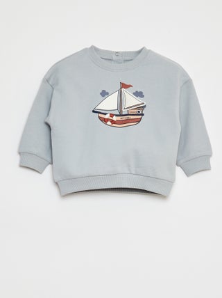 Sudadera de chándal con adorno en relieve