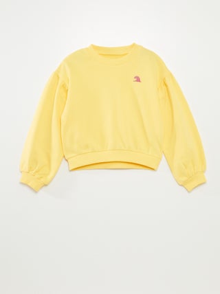 Sudadera de chándal con bordado en el pecho