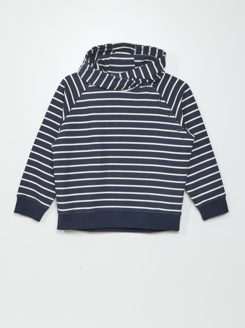 Sudadera de chándal con capucha - Fácil de poner AZUL - Kiabi