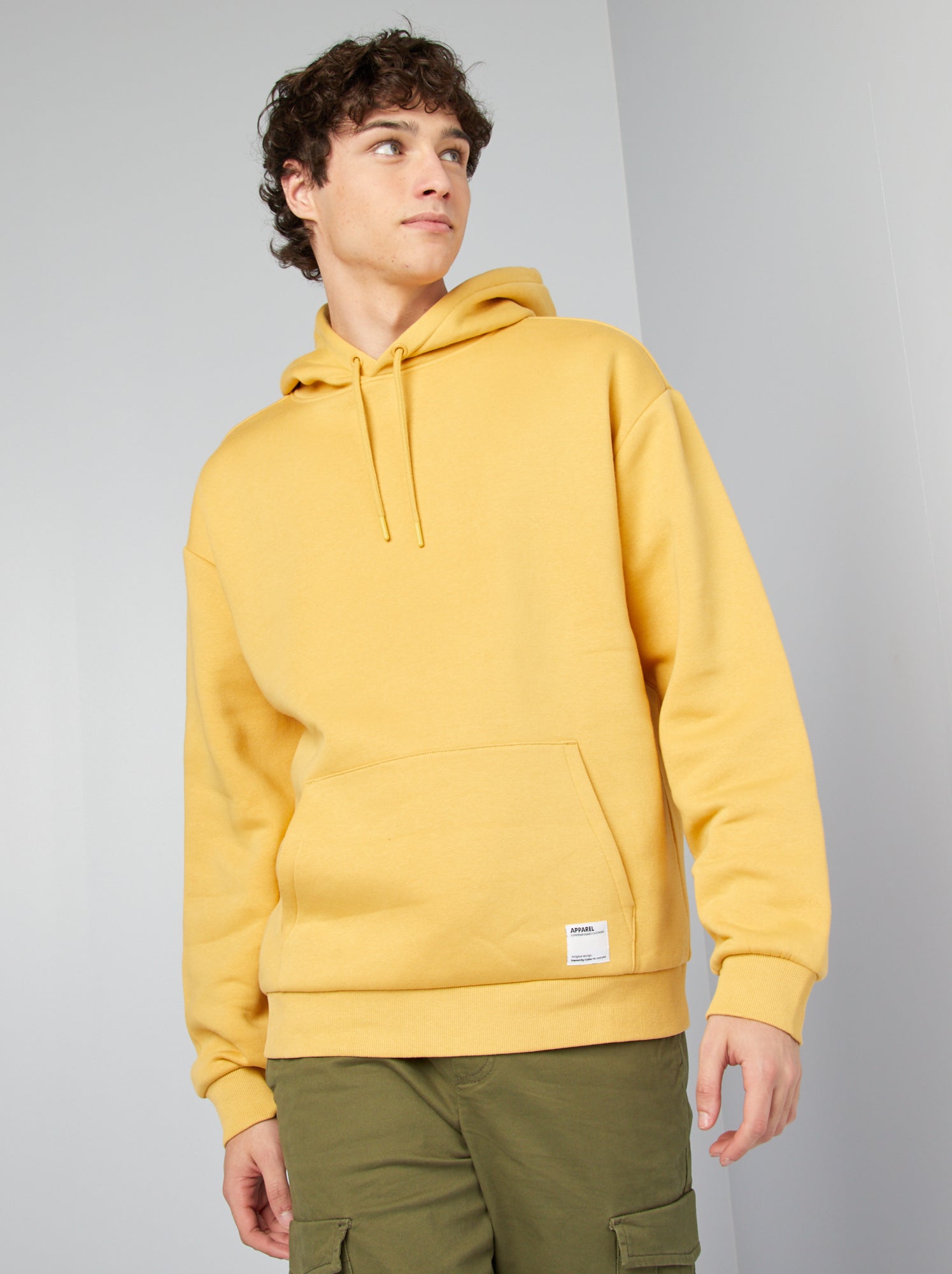 Sudadera amarilla hombre on sale