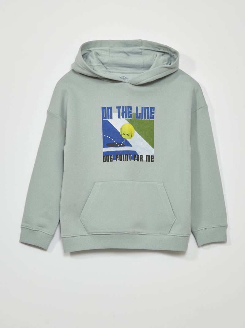 Sudadera de chándal con capucha AZUL - Kiabi