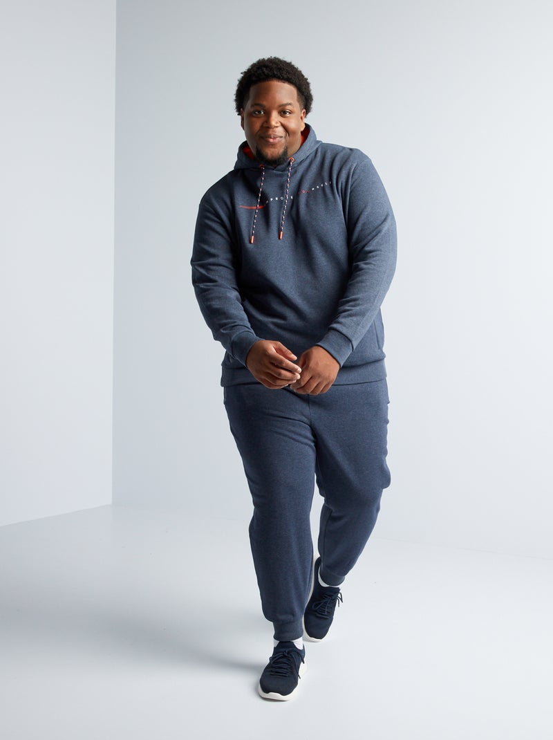 Sudadera de chándal con capucha AZUL - Kiabi