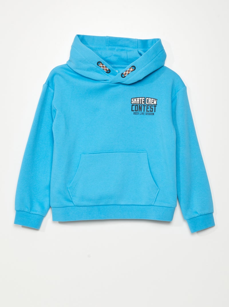 Sudadera de chándal con capucha AZUL - Kiabi