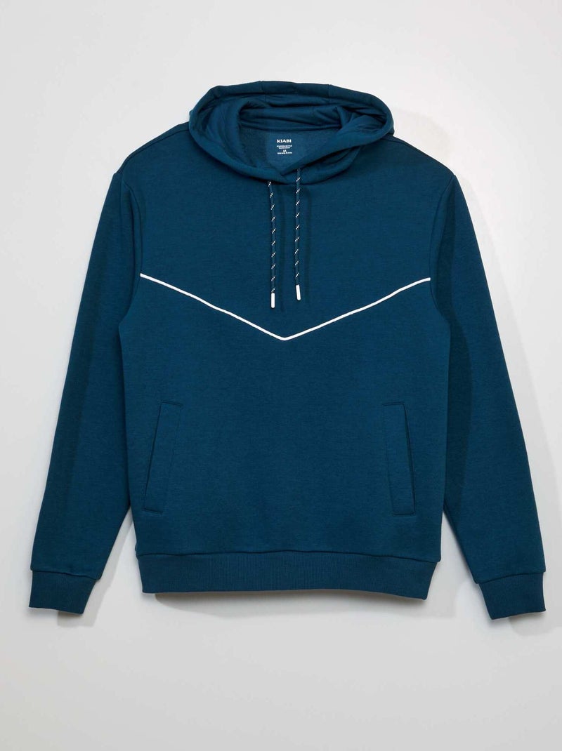 Sudadera de chándal con capucha AZUL - Kiabi