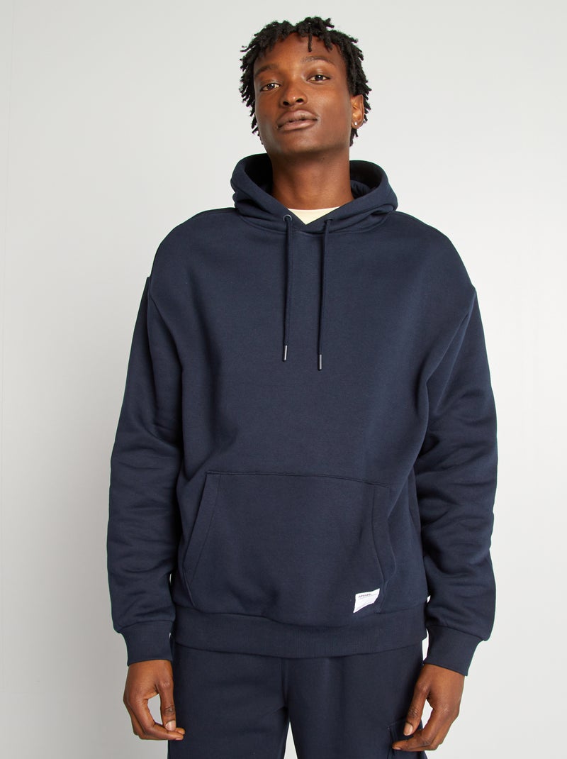 Sudadera de chándal con capucha azul - Kiabi