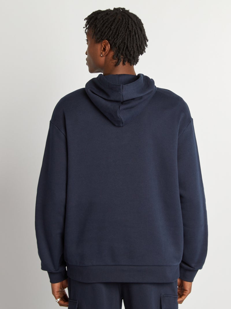 Sudadera de chándal con capucha azul - Kiabi