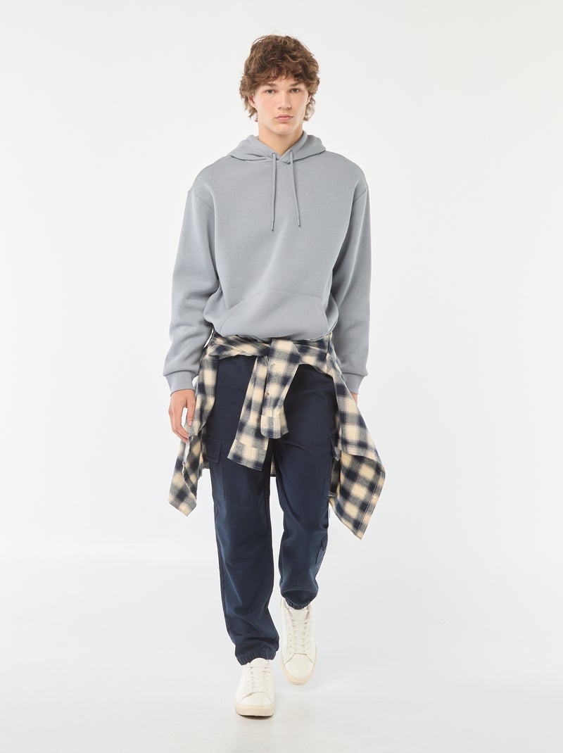 Sudadera de chándal con capucha Azul - Kiabi