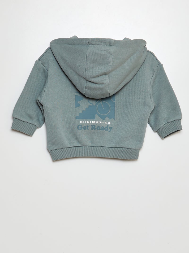 Sudadera de chándal con capucha AZUL - Kiabi